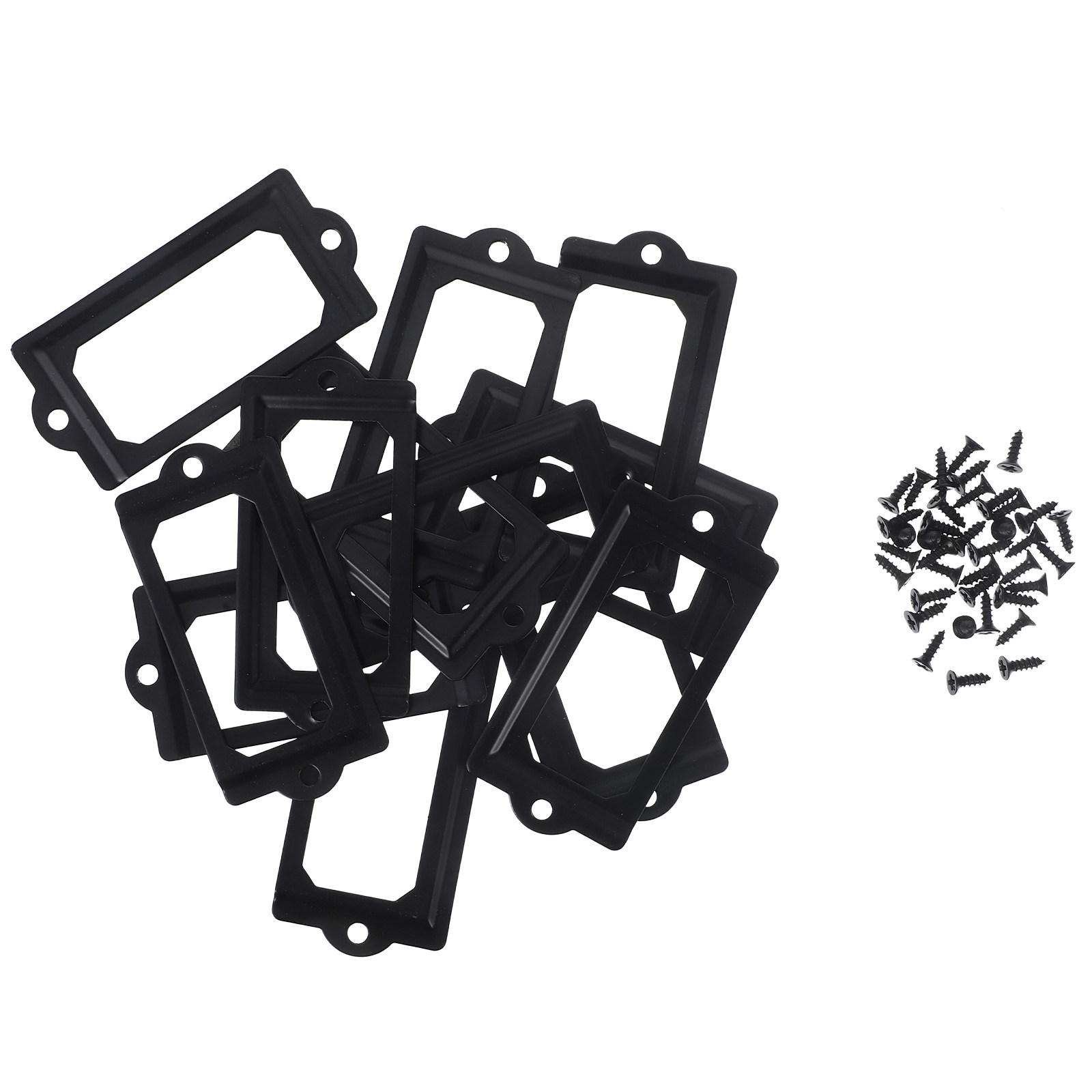 1Set Iron Drawer Label Holder  - Furniture Hardware Names recension och pris