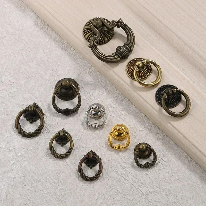 4pcs Creative Small Wardrobe H - Furniture Hardware Drop Pulls recension och pris