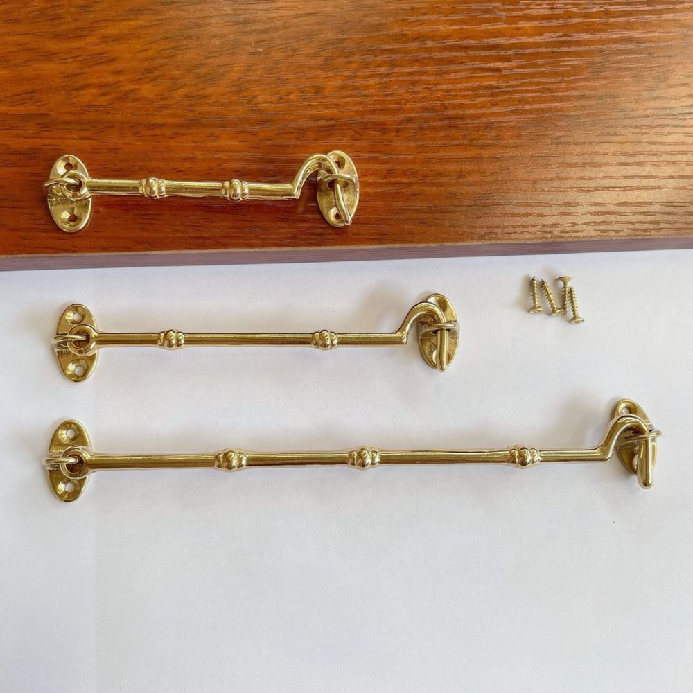 Solid Brass Window Hook Retro  - Furniture Hardware Fitting recension och pris